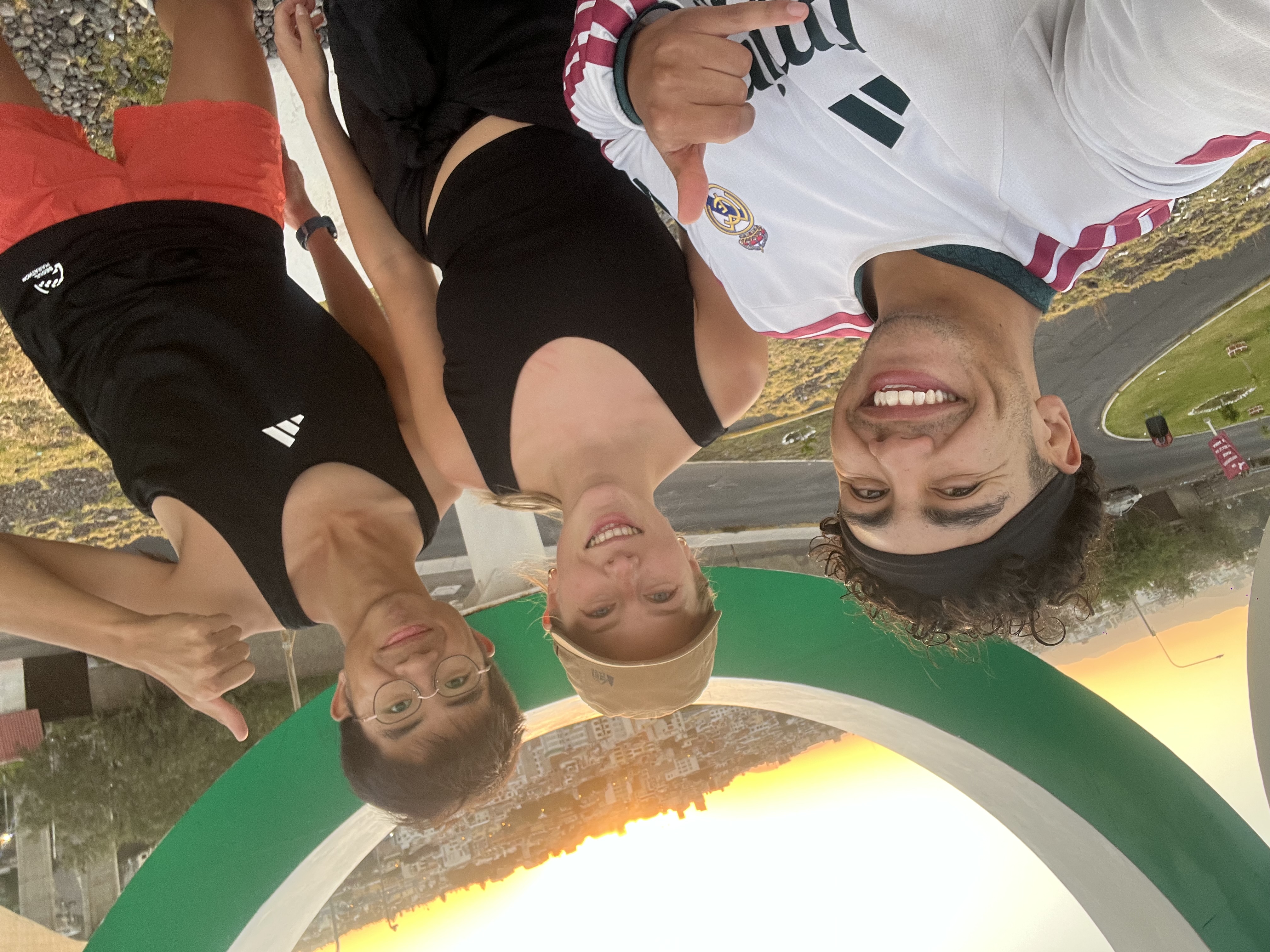 AndesCrew running outdoors